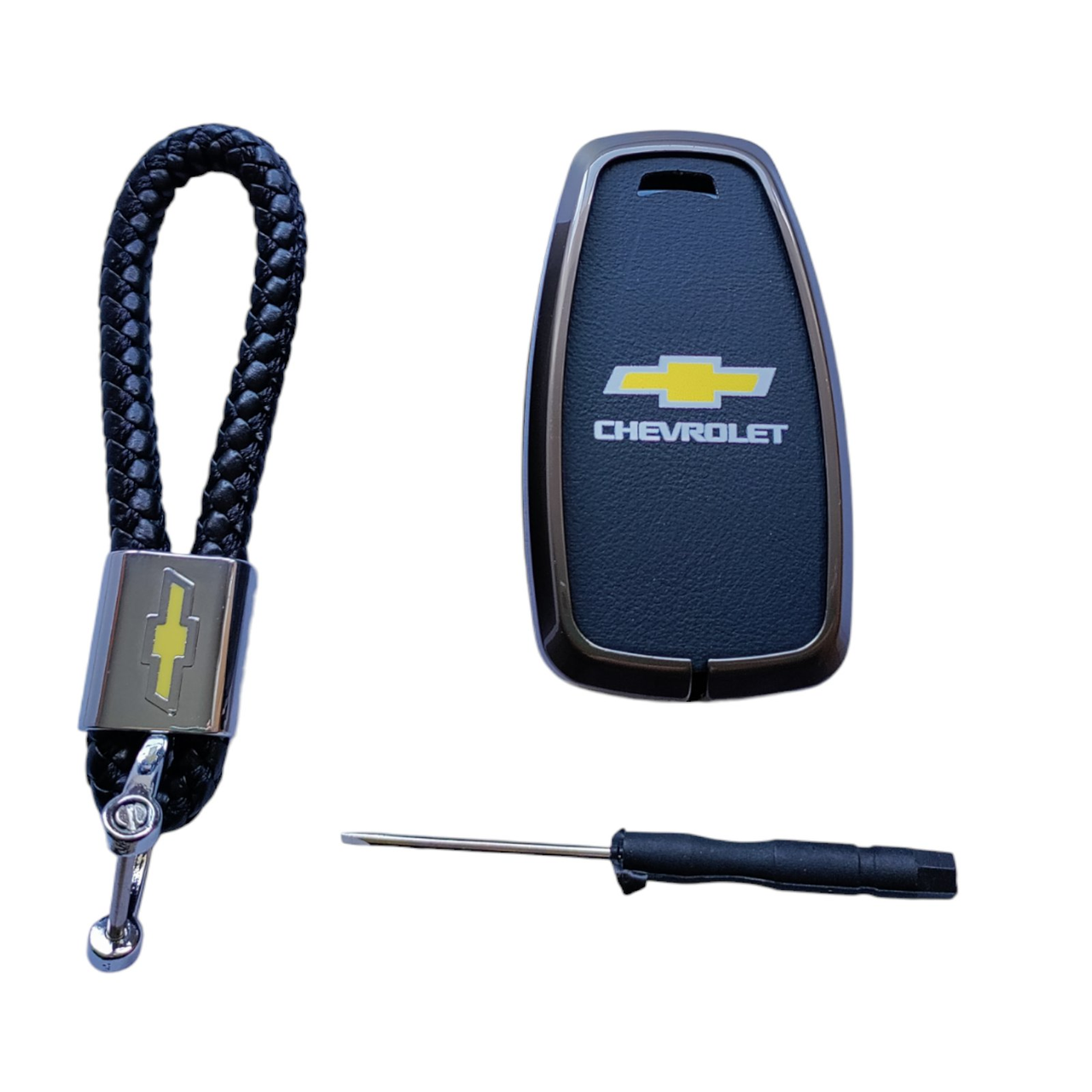 Чехол для ключа Chevrolet металлический (2353096656)