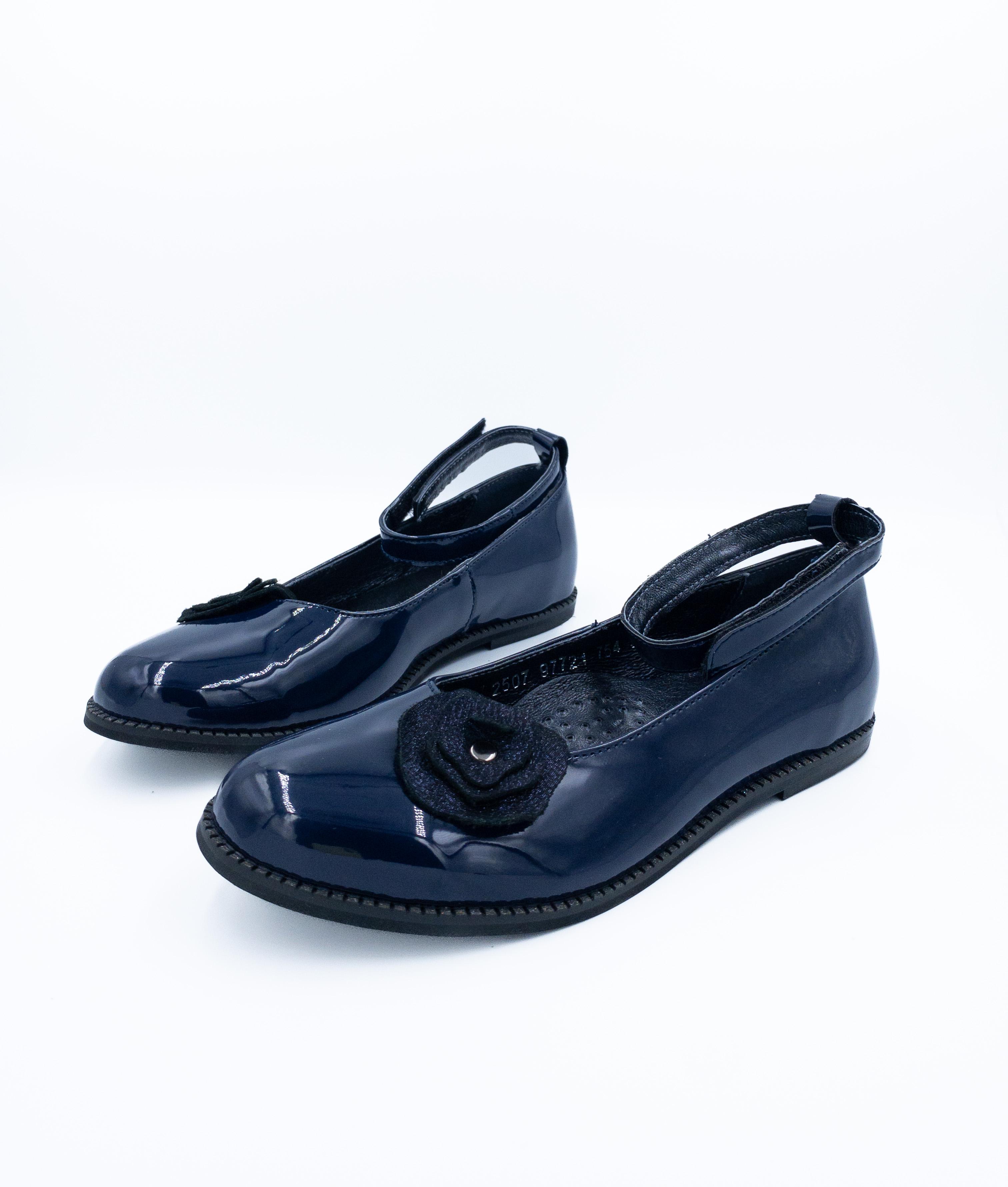 Туфли для девочки Bistfor кожаные Синий р. 34 (97718/753) - фото 3 Туфли для девочки Bistfor кожаные Синий р. 34 (97718/753) - фото 3