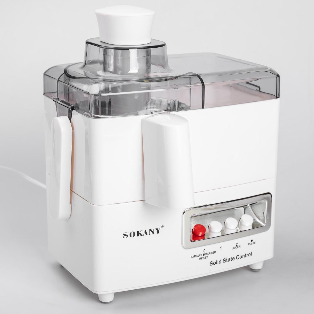 Кухонный комбайн Sokany SK-03029 с соковыжималкой и кофемолкой 4в1 800 Вт (5861)