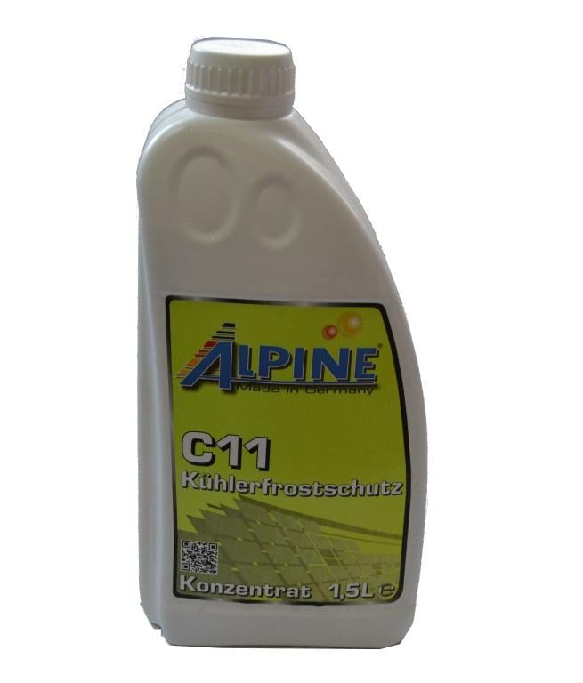 Антифриз Alpine C11 Kuhlerfrostschutz ready-mix до-36°C 1,5 л Зелений (25580)