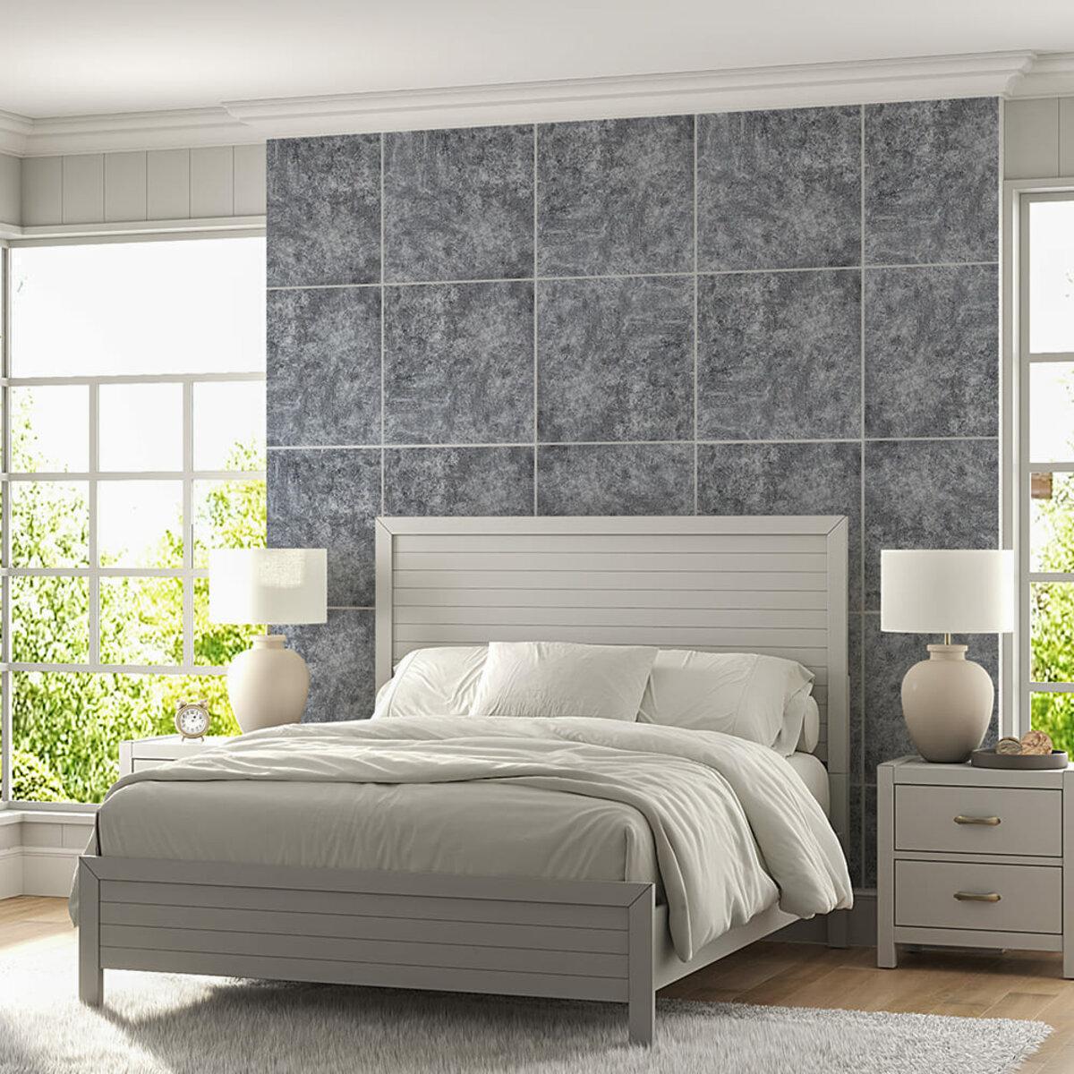 Плита декоративна ПВХ 600х600х3 мм Попелястий мармур (SW-00001626) - фото 6 Плита декоративна ПВХ 600х600х3 мм Попелястий мармур (SW-00001626) - фото 6