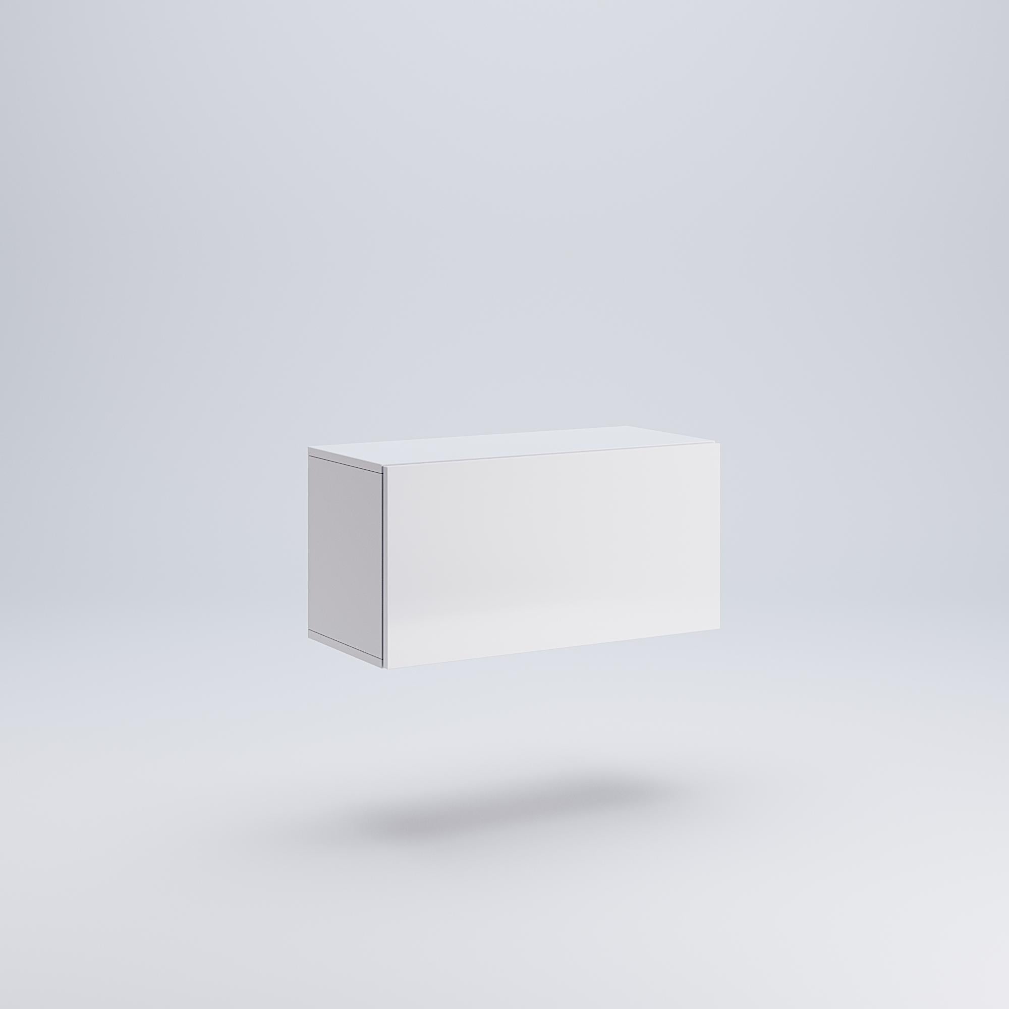 Шкаф MiroMark Box-31 распашный навесной Белый глянец (BX-31-WB) Шкаф MiroMark Box-31 распашный навесной Белый глянец (BX-31-WB)