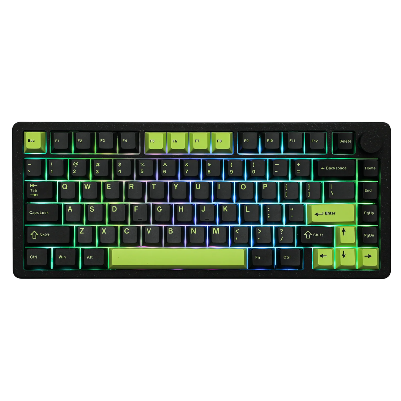 Клавиатура беспроводная MechLands Blade75 Black/Green (2000196) - фото 2 Клавиатура беспроводная MechLands Blade75 Black/Green (2000196) - фото 2