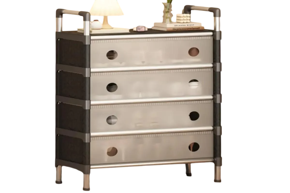 Полиця підлогова для взуття 4 секції (SKLM-33-LT6205)