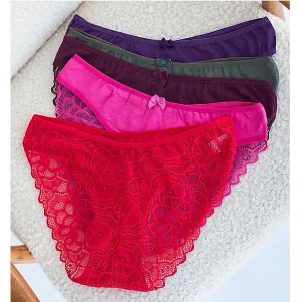 Женские трусики Nicoletta бразилиана M 5 шт. Разноцветный (9611)