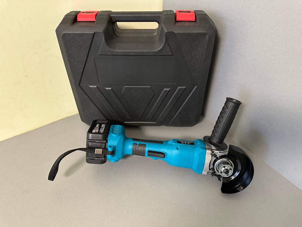 Болгарка акумуляторна LITHIUM POWER в кейсі 2 акумулятори 24V - фото 4 Болгарка акумуляторна LITHIUM POWER в кейсі 2 акумулятори 24V - фото 4