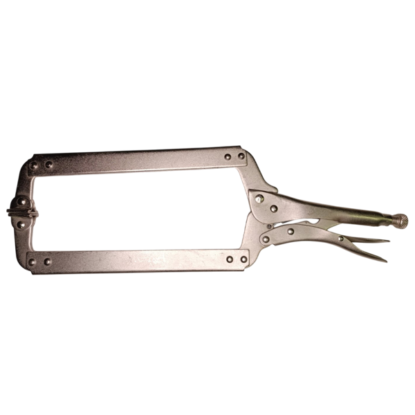 Клещи зажимные WorkMan C-Lock-450 С-образные с фиксатором 18" (637) - фото 1