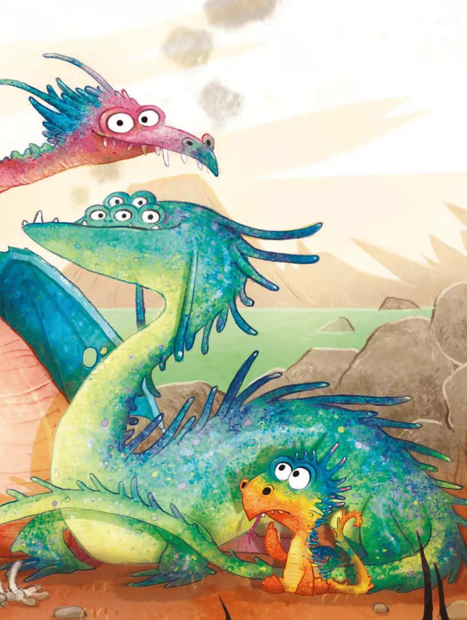 Книга Кай Люфтнер "Пунько - дракончик-дупорепчик" - фото 3