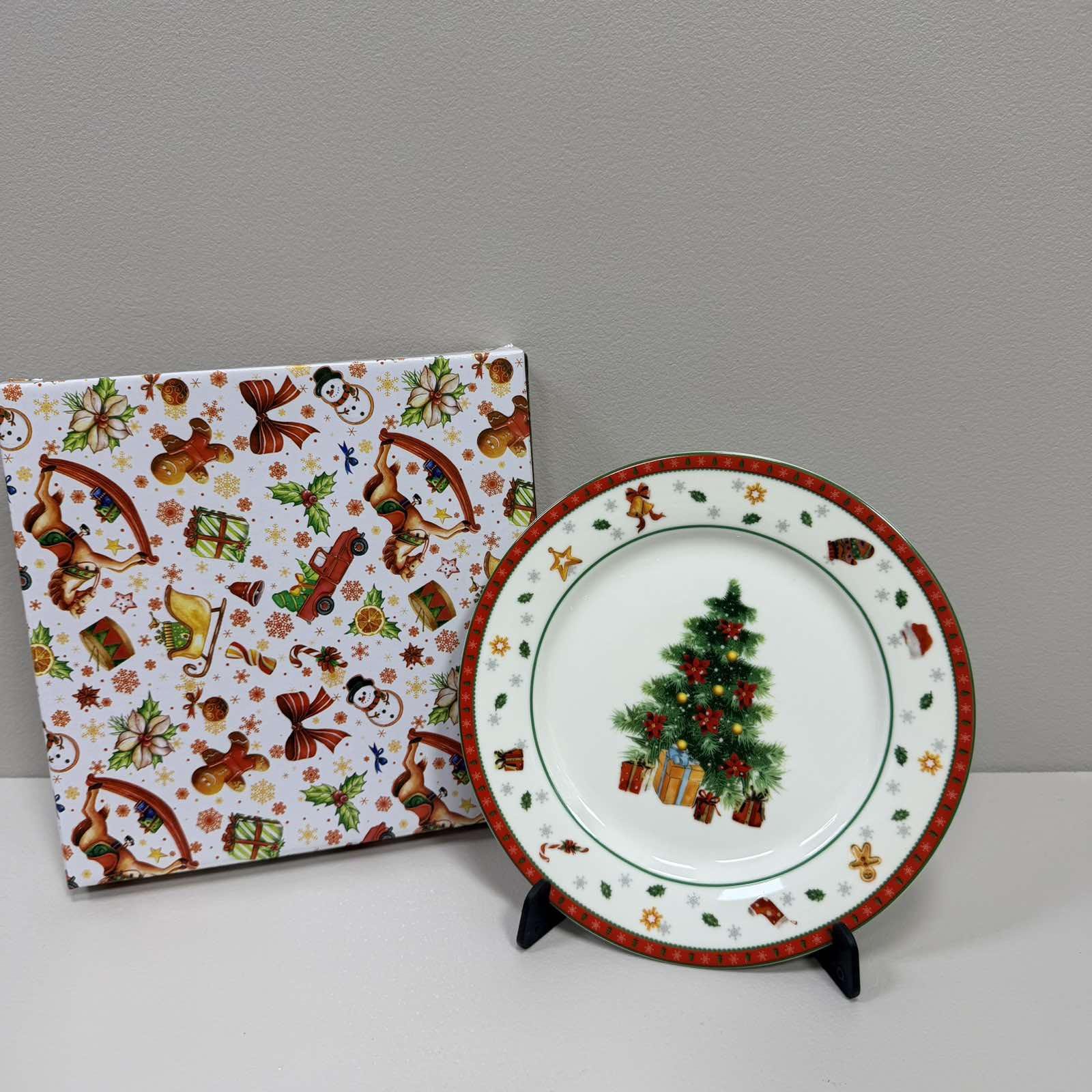 Тарелка десертная фарфоровая Bona Di 498-252 Праздничный флер 19 см