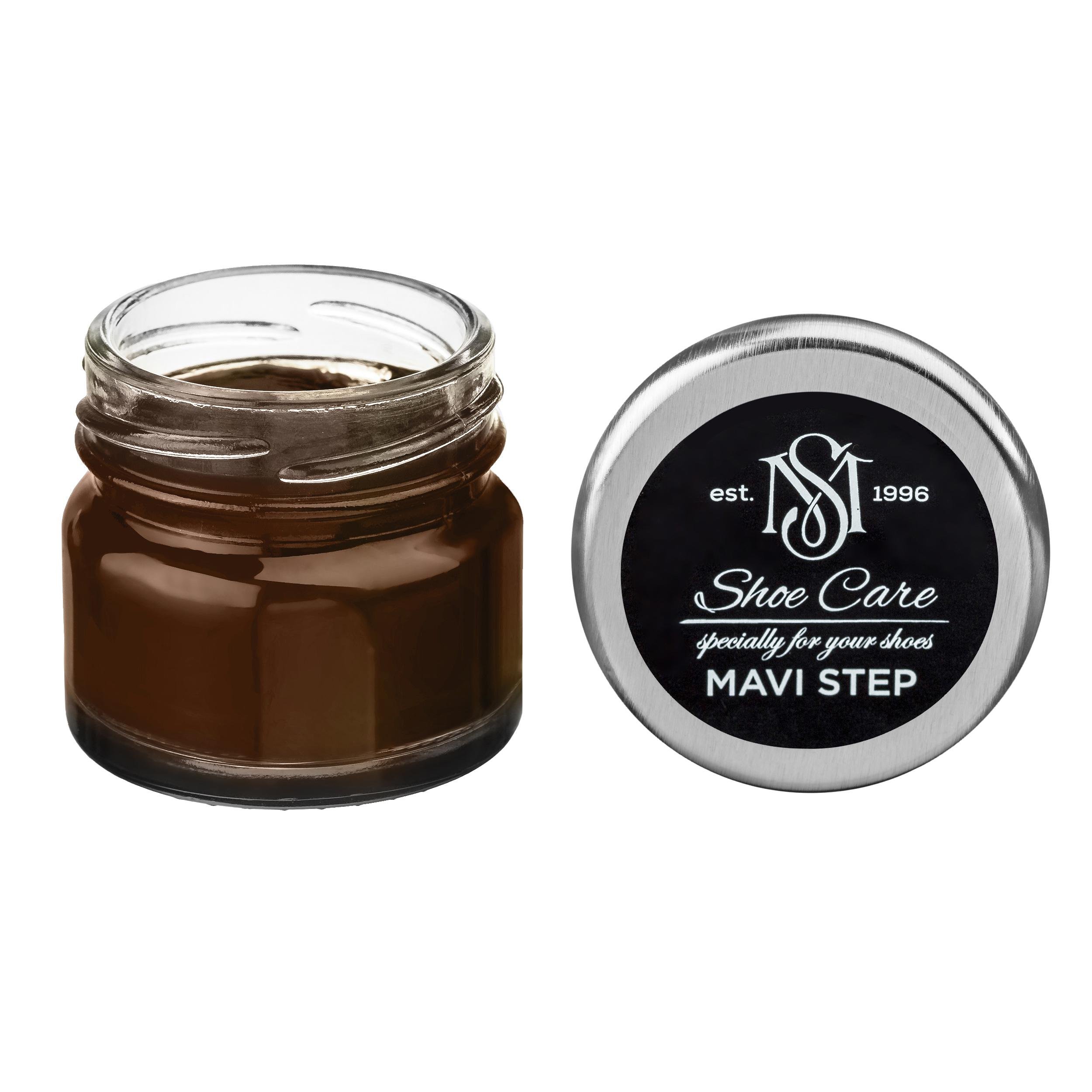 Краска-бальзам для замши и нубука MAVI STEP Multi Oil Balm 25 мл Кофейный (E07/169/025)