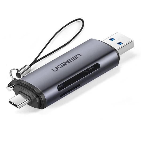 Кардридер UGREEN CM185 USB Type-C/USB 3.0 (50706)
