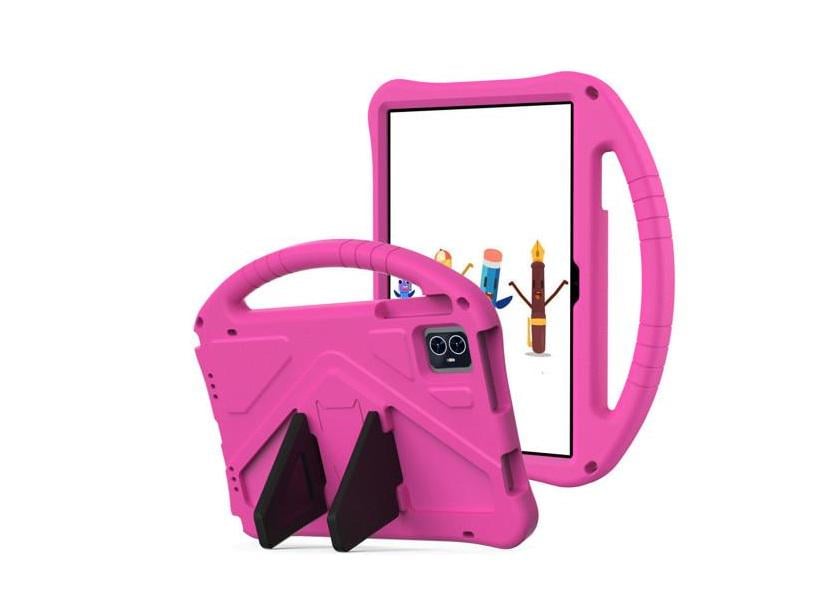 Чехол-накладка Kids with Stand для Teclast M50/M50HD с ручкой Розовый Чехол-накладка Kids with Stand для Teclast M50/M50HD с ручкой Розовый