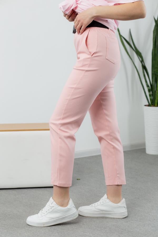 Штани жіночі AKSAN S Cвітло-рожевий (21.907_Persik_42(S)) - фото 2