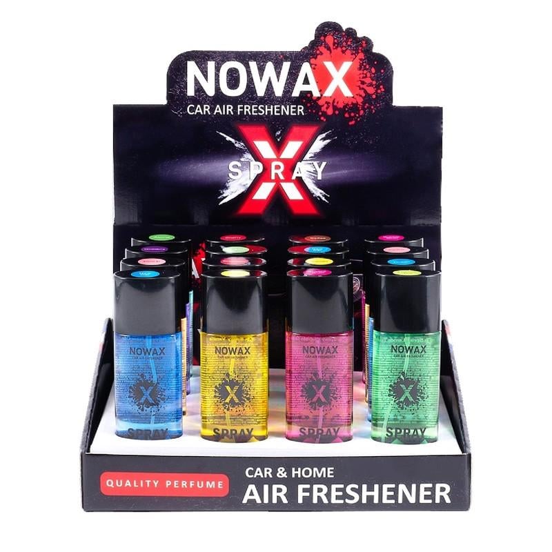 Ароматизатор Nowax X Spray MIX №1 50 мл 16 шт. (NX07771)