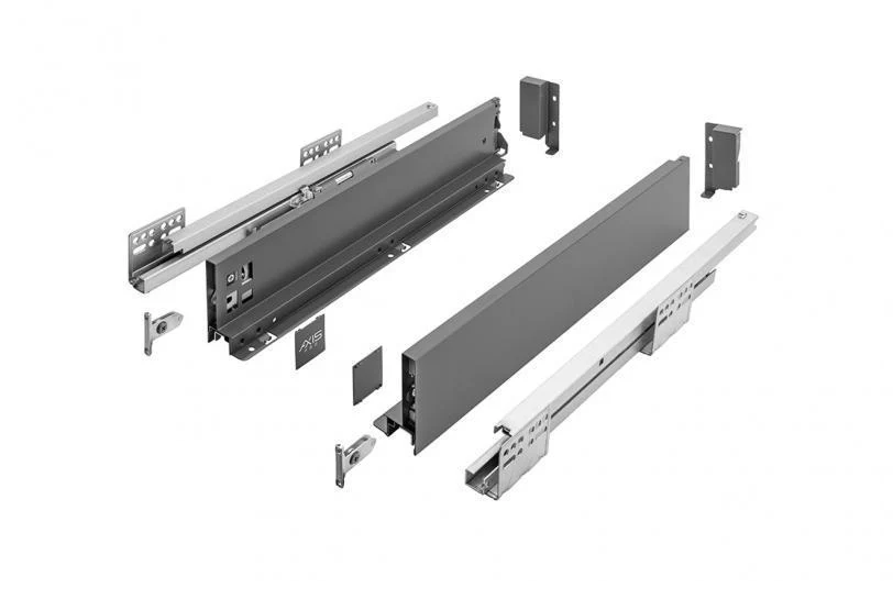 Висувна шухляда Axis Pro средній-B L 350 мм H 120 мм Графіт (PB-AXISPRO-KPL350B) Висувна шухляда Axis Pro средній-B L 350 мм H 120 мм Графіт (PB-AXISPRO-KPL350B)