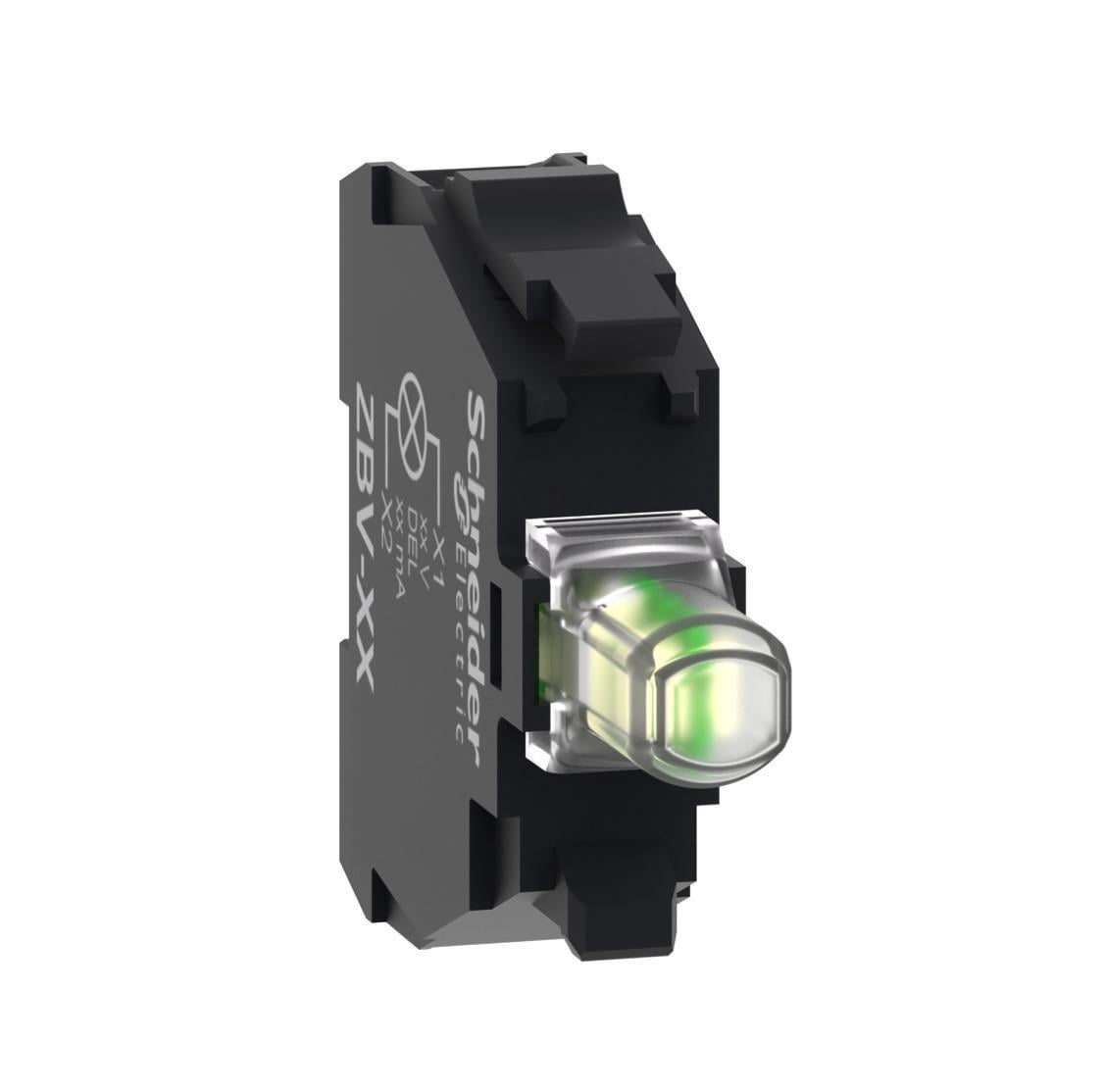 Светодиодный блок гвиновой крепеж Schneider Electric 230В (ZBVM1) Светодиодный блок гвиновой крепеж Schneider Electric 230В (ZBVM1)