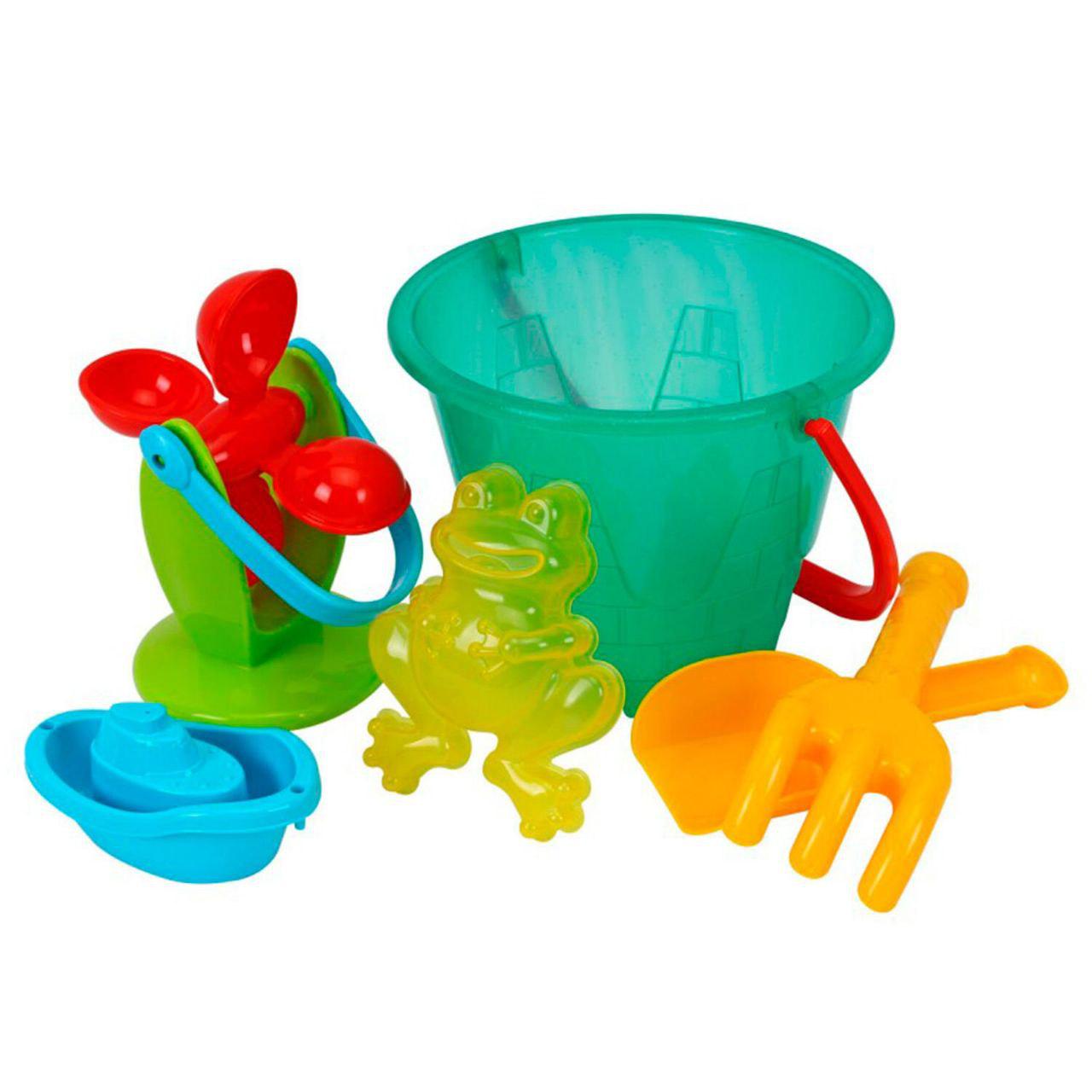 Набор для песка игрушечный Technok Toys 0112 с мельницей 5 эл. (27382895)