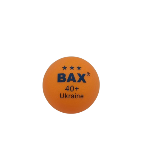 М'яч для настільного тенісу Bax 3 Star 1 шт. Помаранчевий (151315) - фото 3