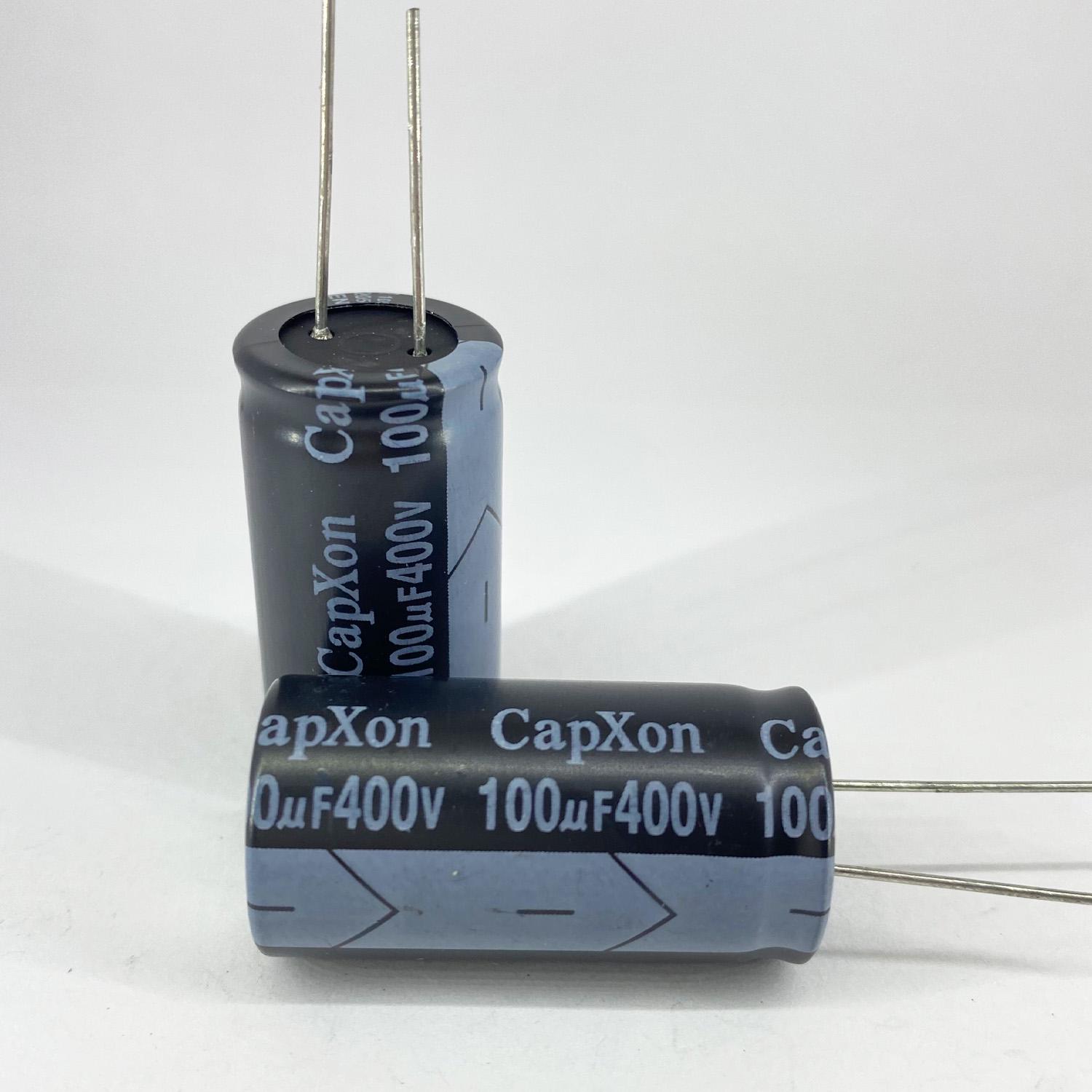 Электролитические конденсаторы CapXon 100 мкф 400 В 18x35 мм 105 °C (5415)