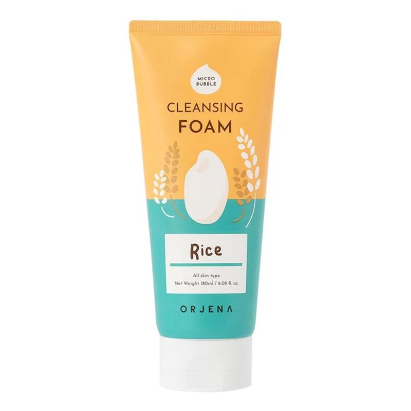 Пенка для лица с экстрактом риса Orjena Cleansing Foam Rice 180 мл (8809534254857) - фото 1