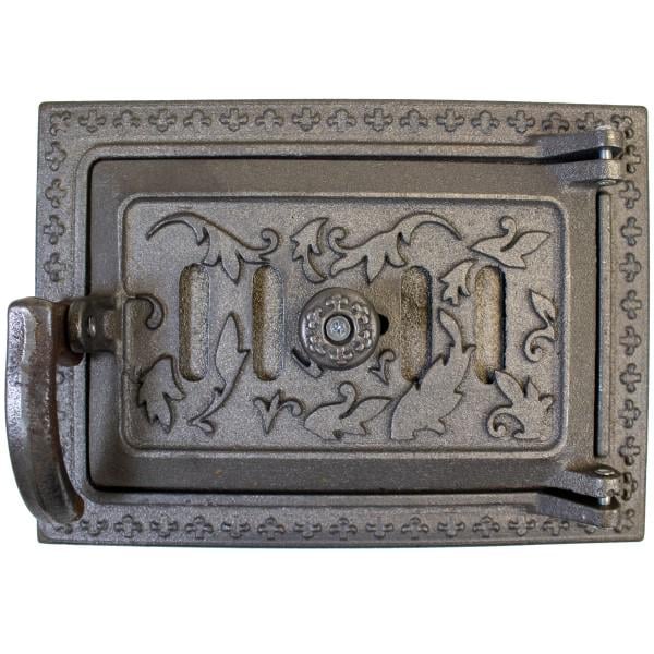 Дверцята піддувальні Дубок чавунні 260х180 мм (105001)