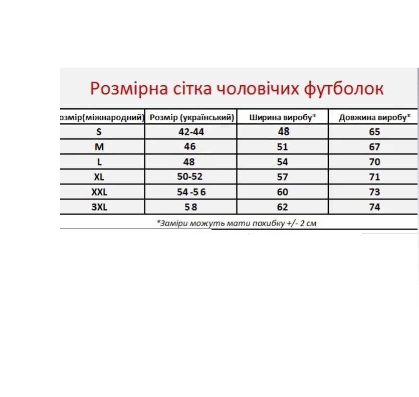 Футболка трикотажная Вышиванка мужская S Белый (М-1-s) - фото 3