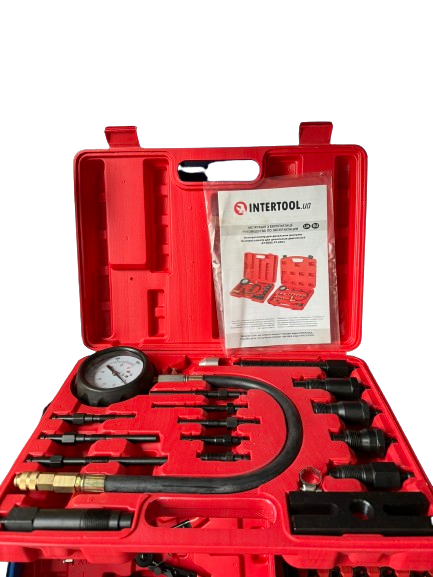 Компресометр для дизельних двигунів Intertool AT-4003 (20280844) - фото 6 Компресометр для дизельних двигунів Intertool AT-4003 (20280844) - фото 6
