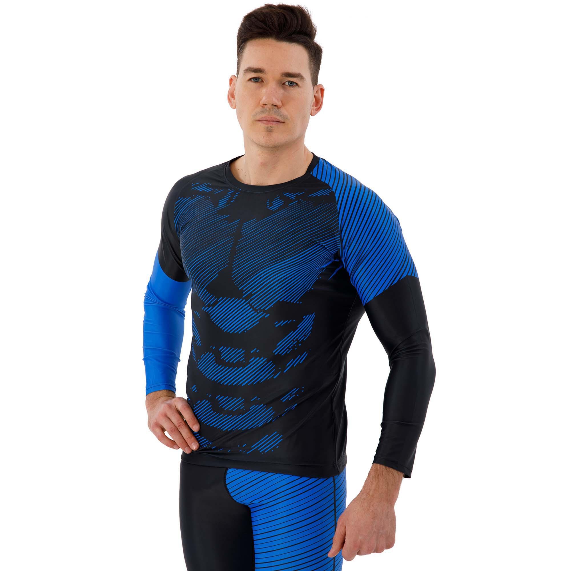 Рашгард мужской DOMINO TC210-3 M Черно-синий