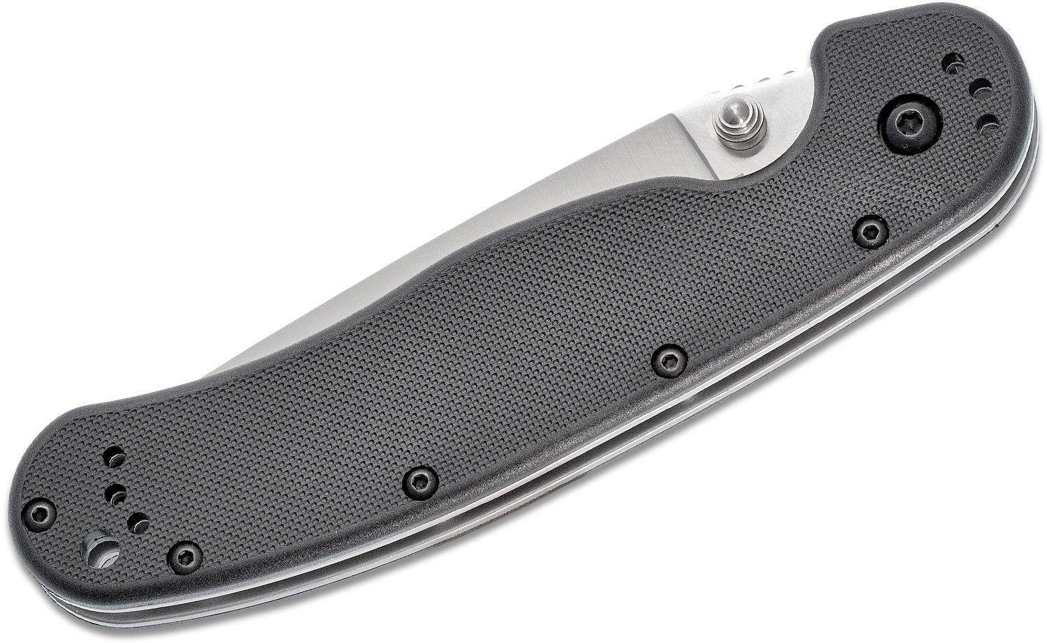 Ніж мисливський Ontario Rat 1 AUS-8 Black Satin (8848SP) - фото 2