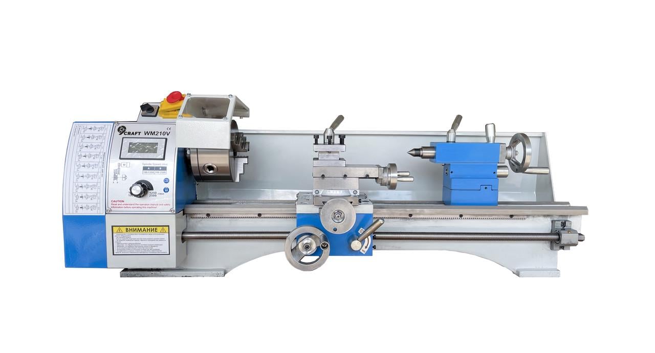 Токарный станок по металлу 9craft WM210V 850 W 210х600