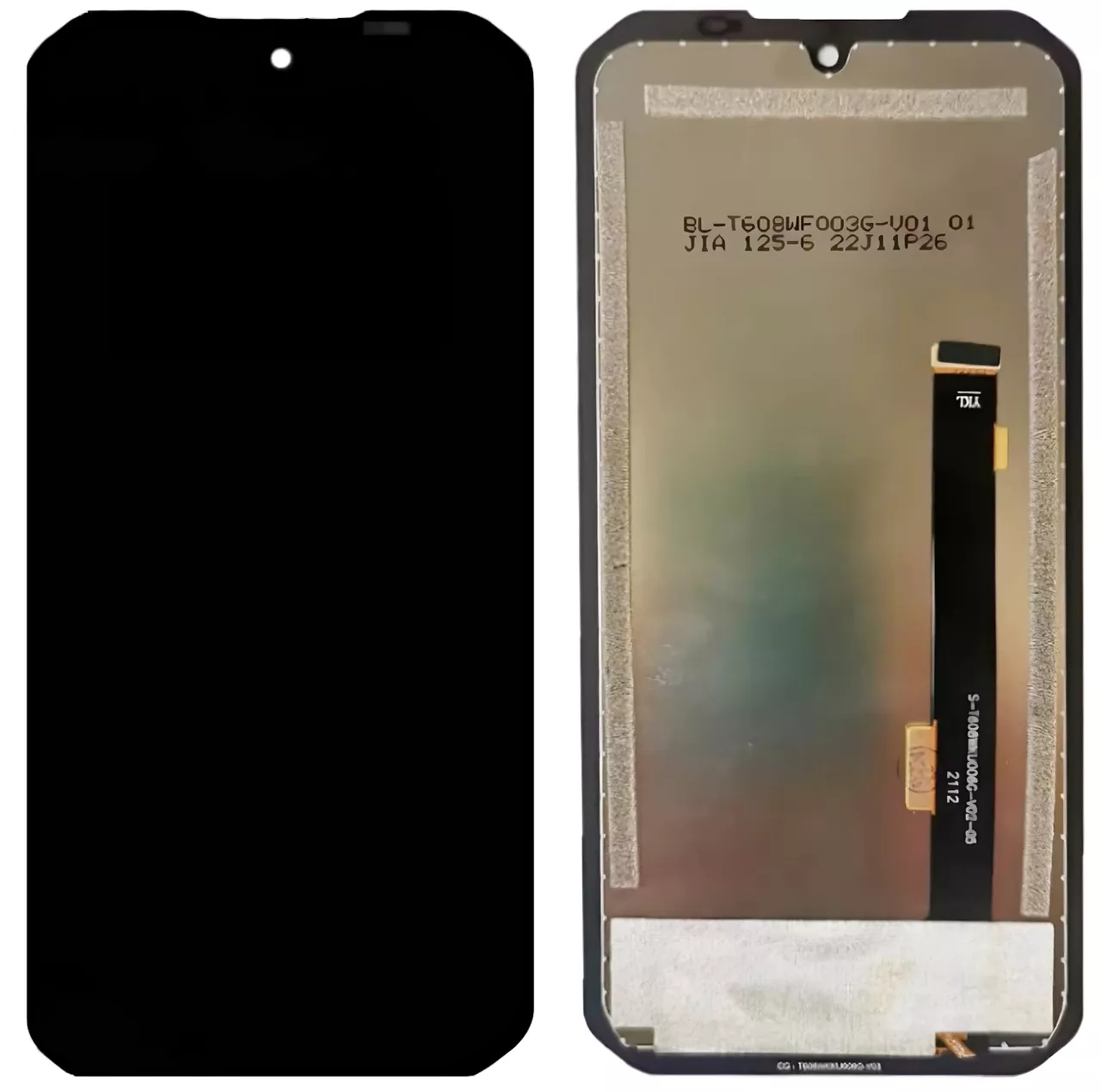 Дисплей для Ulefone Armor 11T 5G с сенсорным экраном Черный (36322000005208)