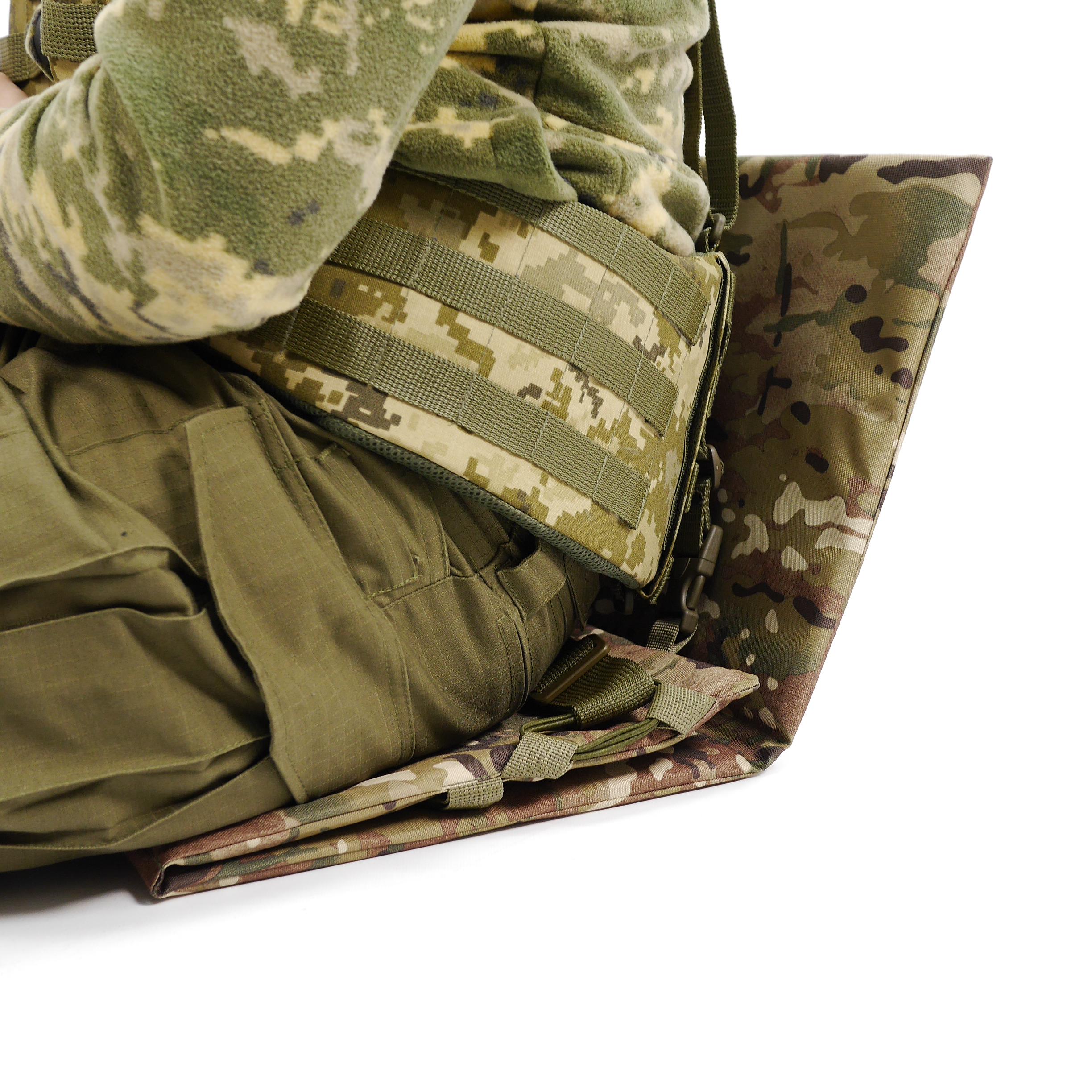 Каремат п'ятиточка трьохсекційна Kiborg П-3 оксфорд Мультикам (1749181727) - фото 5 Каремат п'ятиточка трьохсекційна Kiborg П-3 оксфорд Мультикам (1749181727) - фото 5