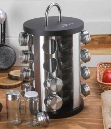 Набор емкостей для специй из нержавеющей стали Edenberg EB-4027 17 предметов (2530556583)