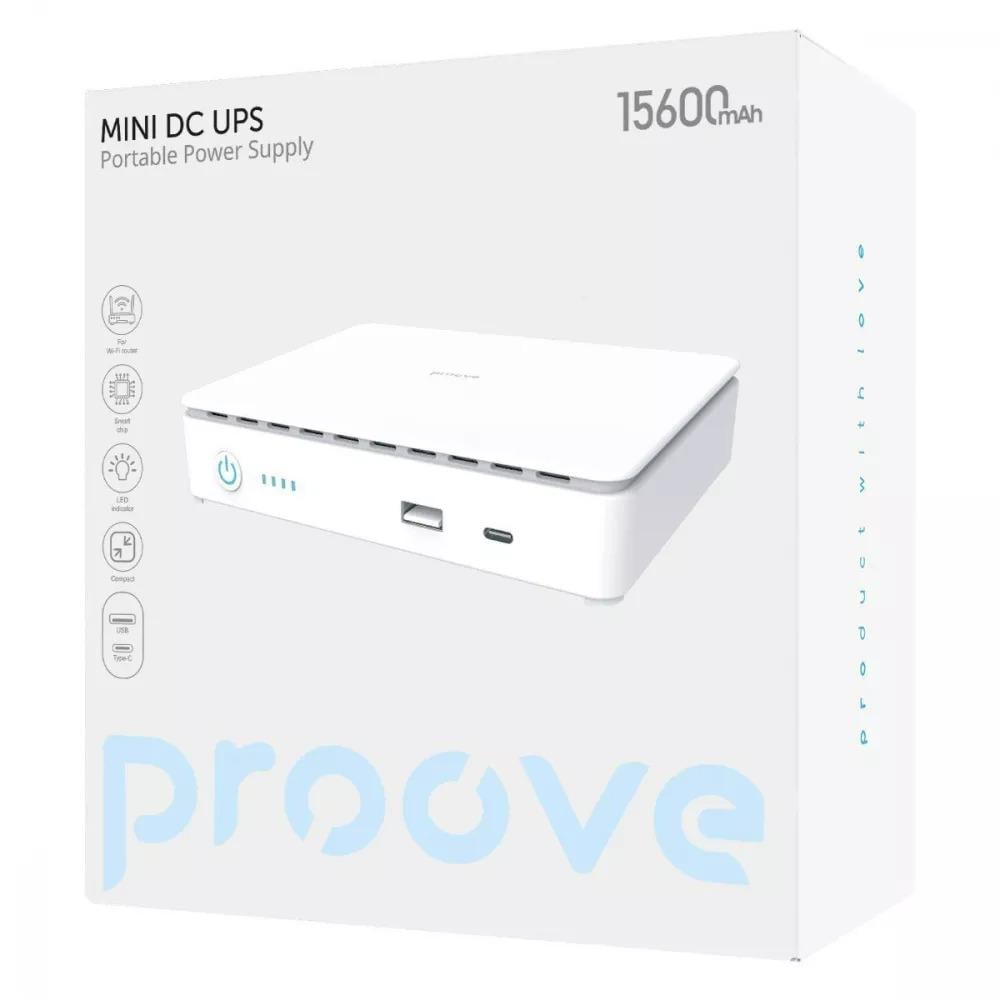 Источник бесперебойного питания Proove Mini DC UPS 15600mAh UPS портативный