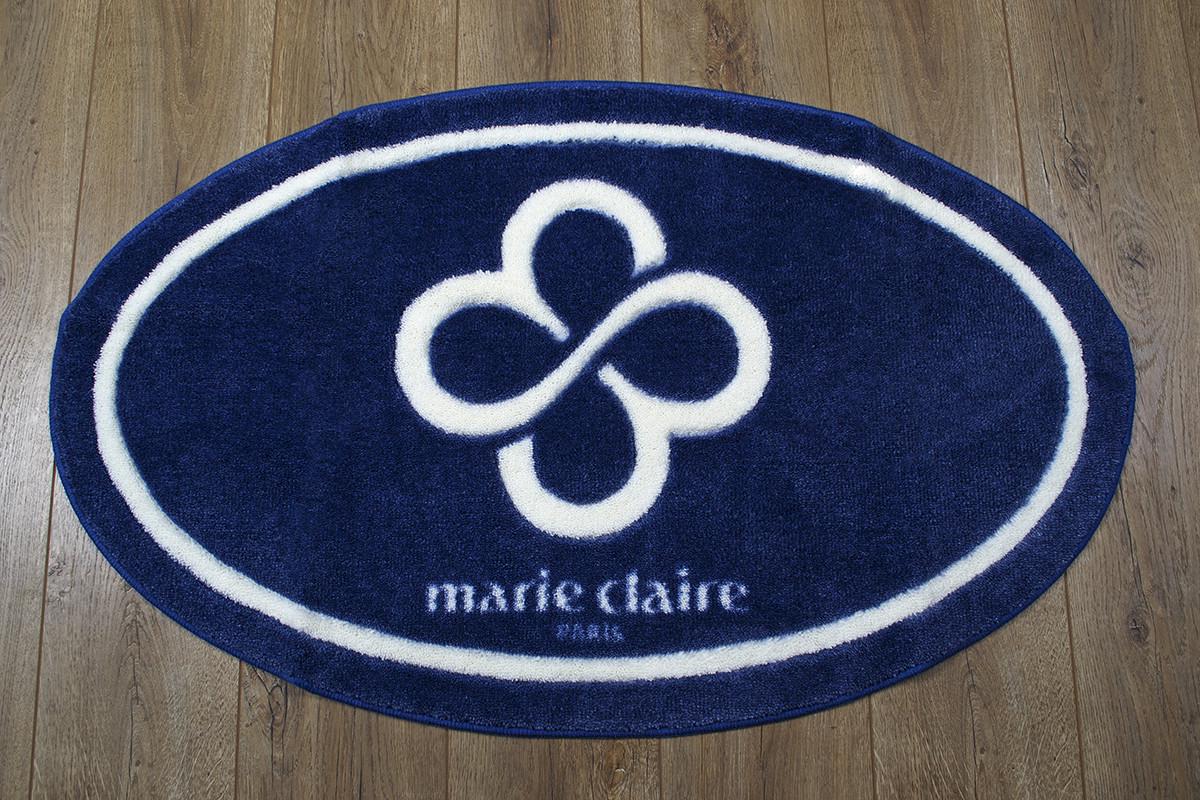 Килимок для ванної Marie Claire Sally овал 66х107 см Темно-Синій