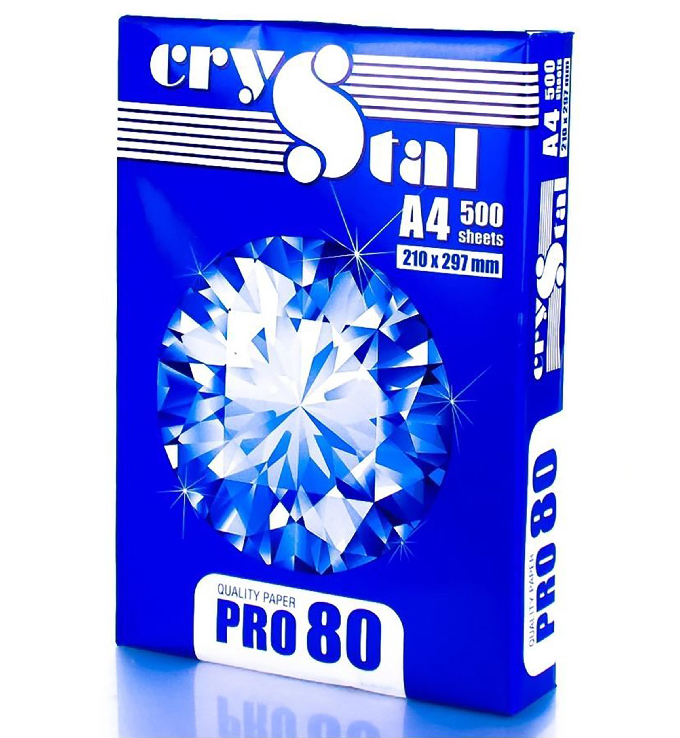 Офисная бумага CRYSTAL Pro PRO80 А4 80 г/м2 500 л (25239092)