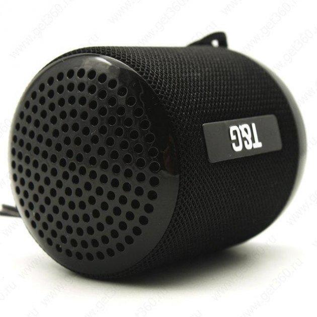 Колонка бездротова T&G 129 c функцією speakerphone Чорний (TG129) - фото 4