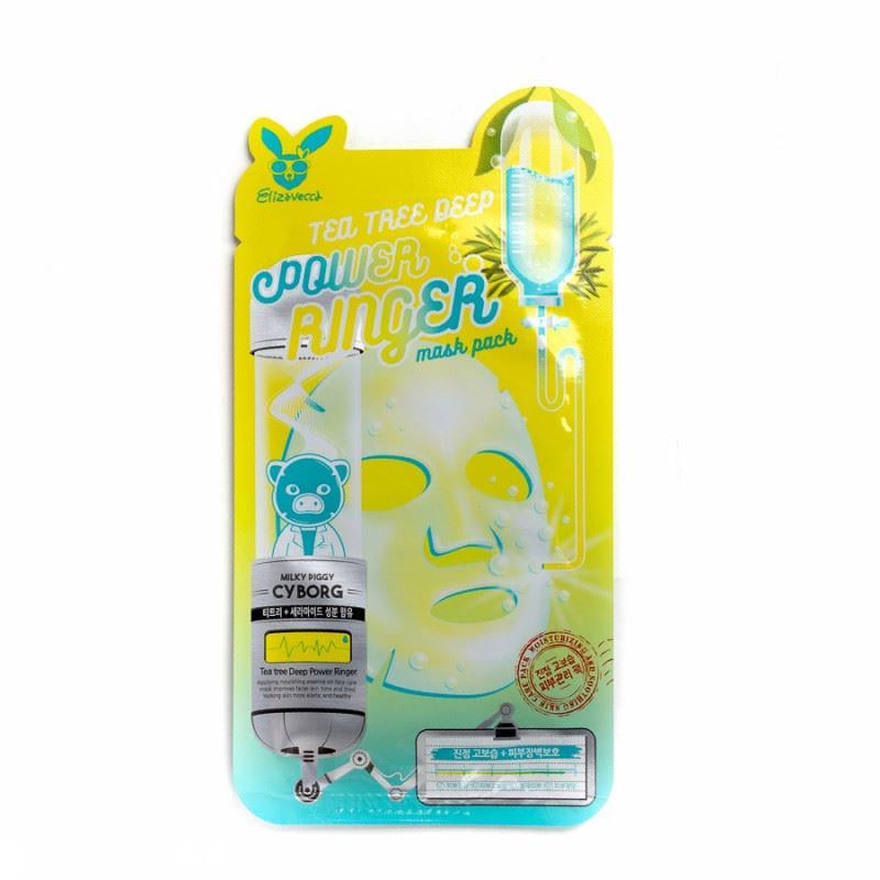 Маска для проблемной кожи Elizavecca Tea Tree Deep Power Ringer Mask Pack 23 мл
