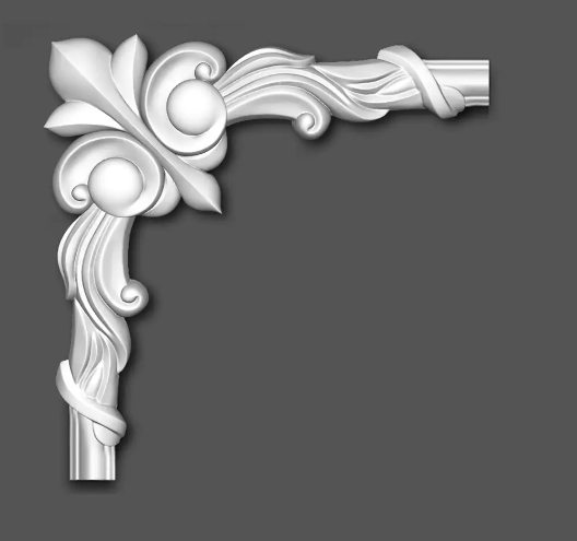 Элемент угловой полиуретановый Elite Decor HCR 501-3 (2272482228)