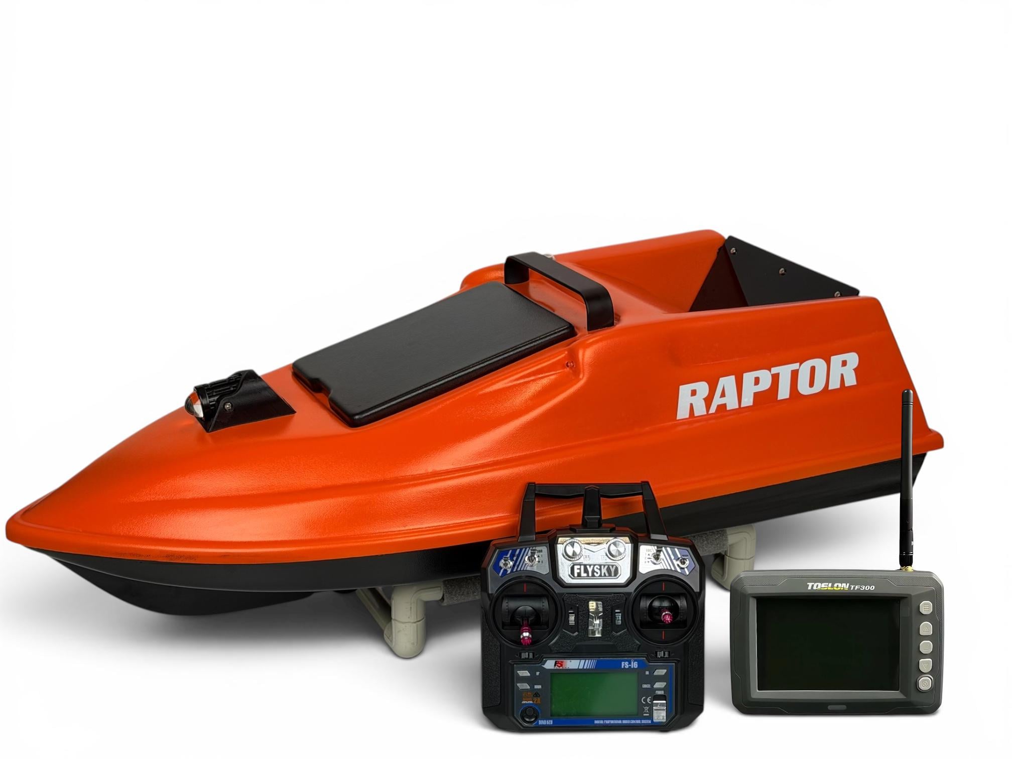 Прикормочный кораблик RAPTOR S2 GPS автопилот с эхолотом Toslon TF-300 Прикормочный кораблик RAPTOR S2 GPS автопилот с эхолотом Toslon TF-300