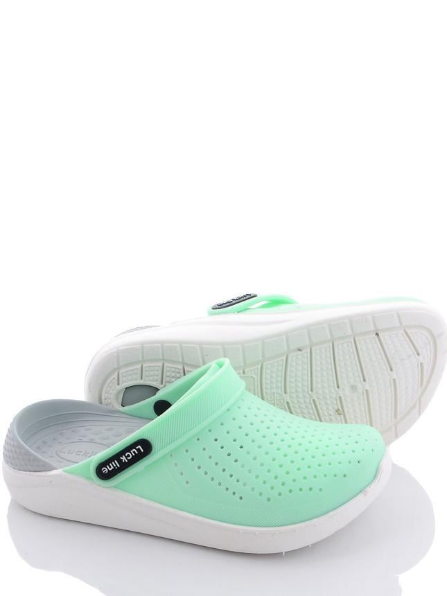 Кроксы luck Line i5017320 р. 27 Салатовый