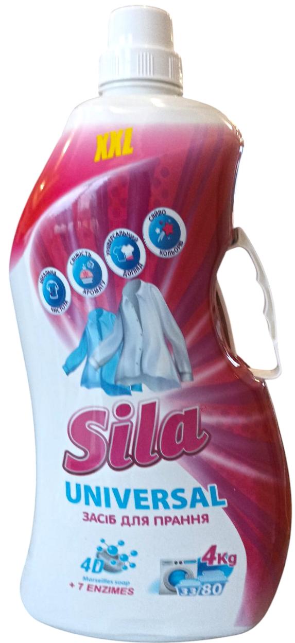 Гель для стирки Sila Universal 4 л (21521) - фото 2 Гель для стирки Sila Universal 4 л (21521) - фото 2