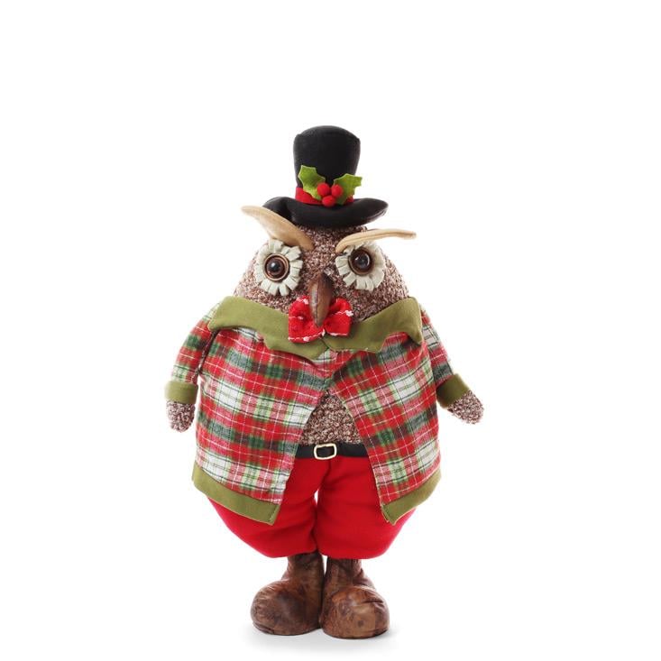 Мягкая игрушка новогодняя BonaDi Сова (842-101)