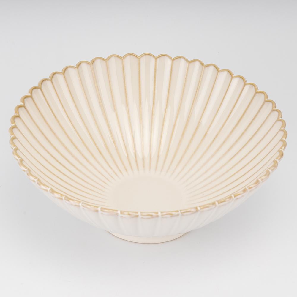 Пиала керамическая Элеганс 25 см Белый (90864) Пиала керамическая Элеганс 25 см Белый (90864)