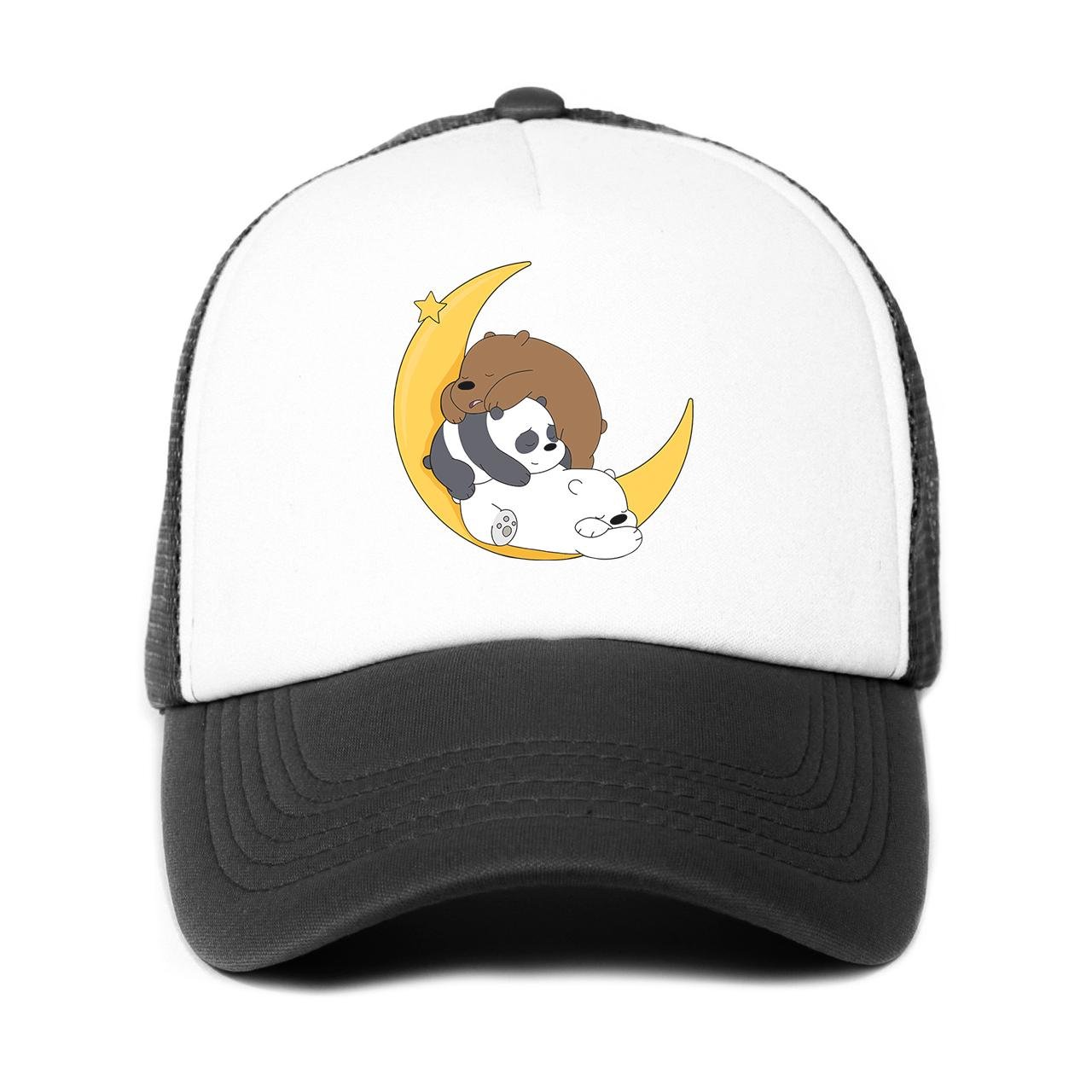 Кепка тракер дитяча We Bare Bears Чорний (33404-2894-BK)