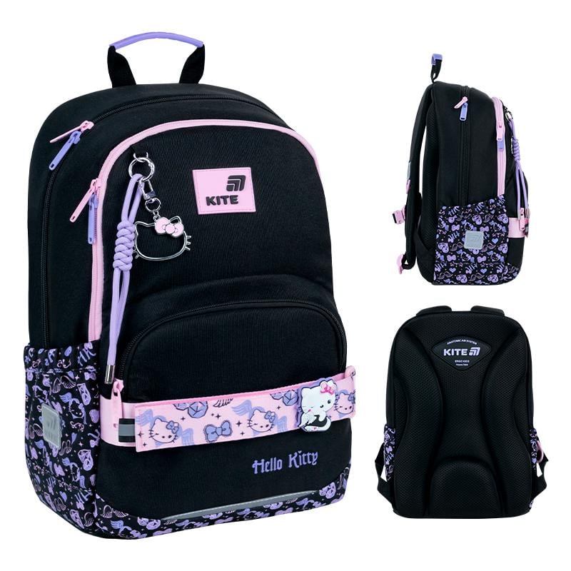 Школьный рюкзак Kite Education HK26-585M Hello Kitty з ортопедичною спинкою (996124)