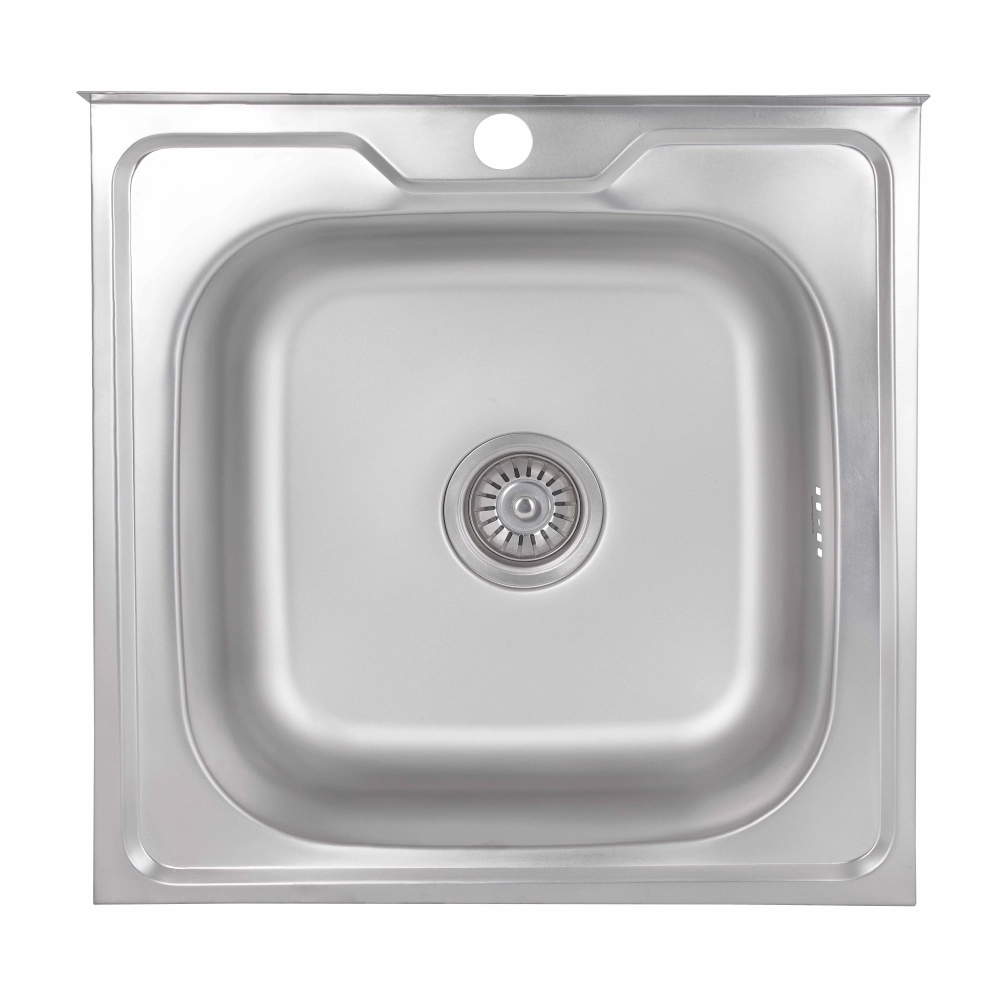 Мийка для кухні накладна Brinex 5050 Satin 0,6 мм (172310#)