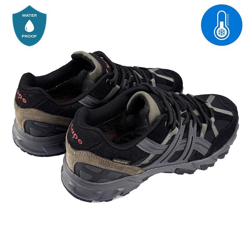 Кросівки чоловічі комбіновані термо з сірим 20887-3 p. 45 28-28,5 см Чорний - фото 4 Кросівки чоловічі комбіновані термо з сірим 20887-3 p. 45 28-28,5 см Чорний - фото 4