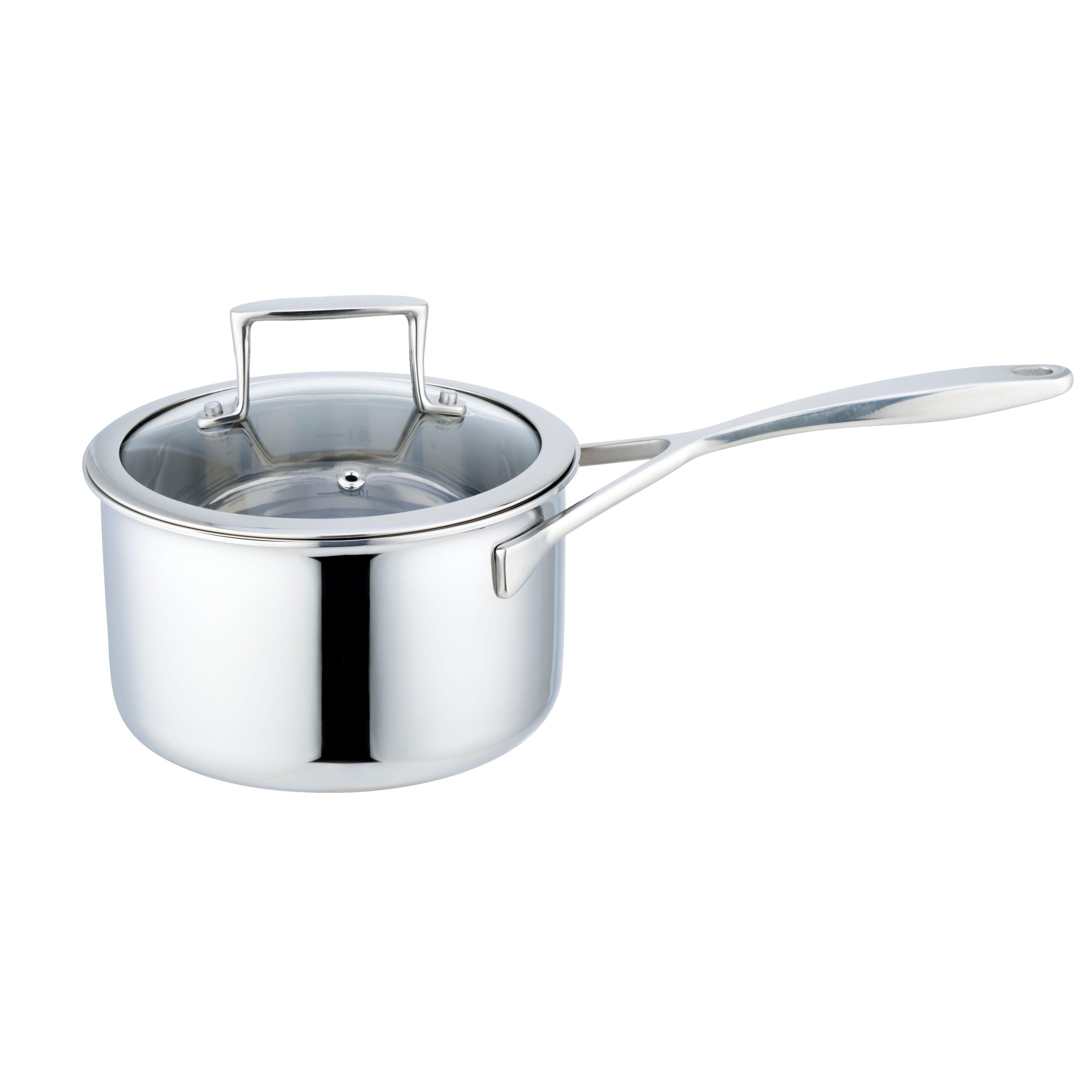 Ковш с крышкой BRAVIRA Concord Tri-Ply BR8500-16 нержавеющая сталь 1,7 л (23346) Ковш с крышкой BRAVIRA Concord Tri-Ply BR8500-16 нержавеющая сталь 1,7 л (23346)