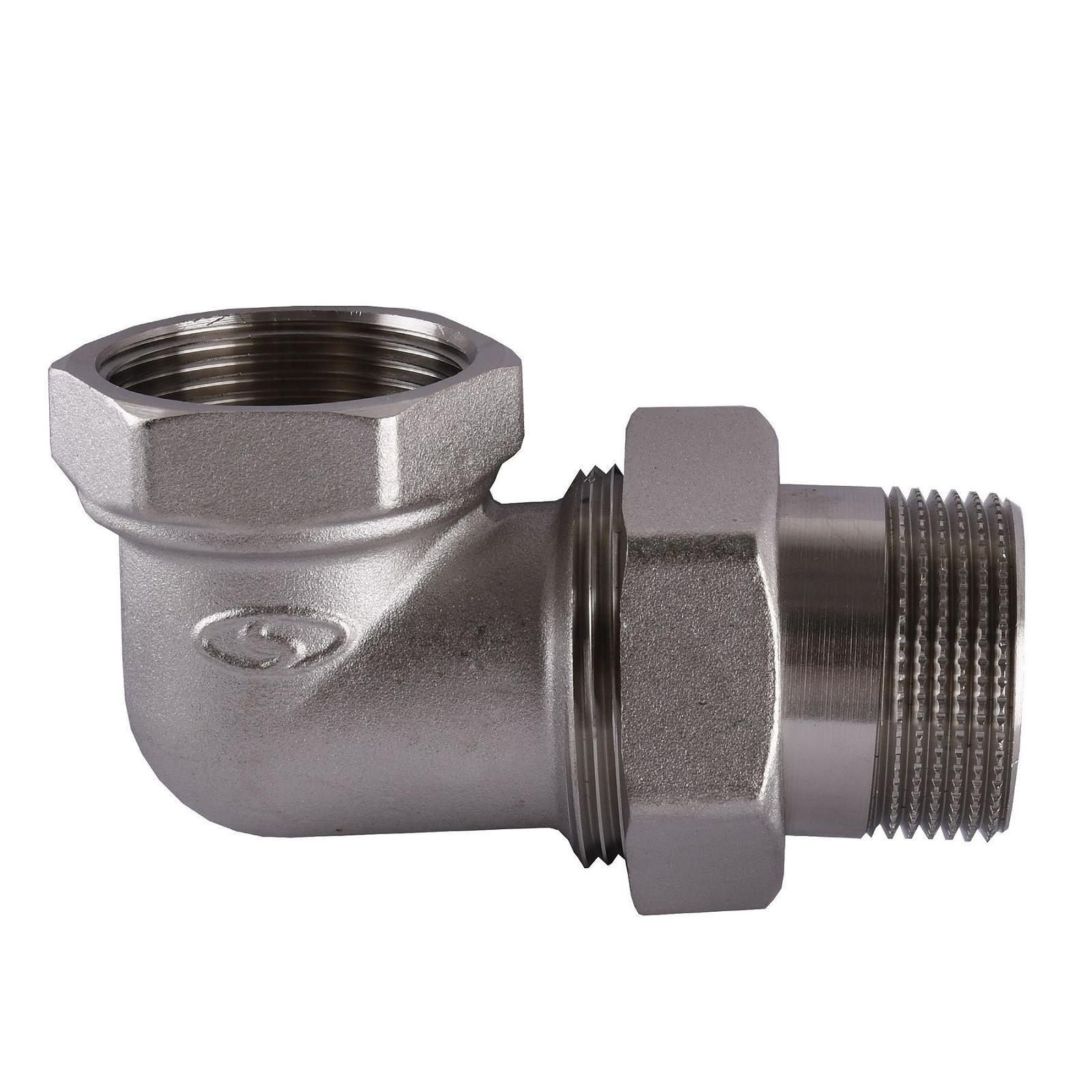 Американка кутова Solomon 1" ЗВ нікель (000063092)
